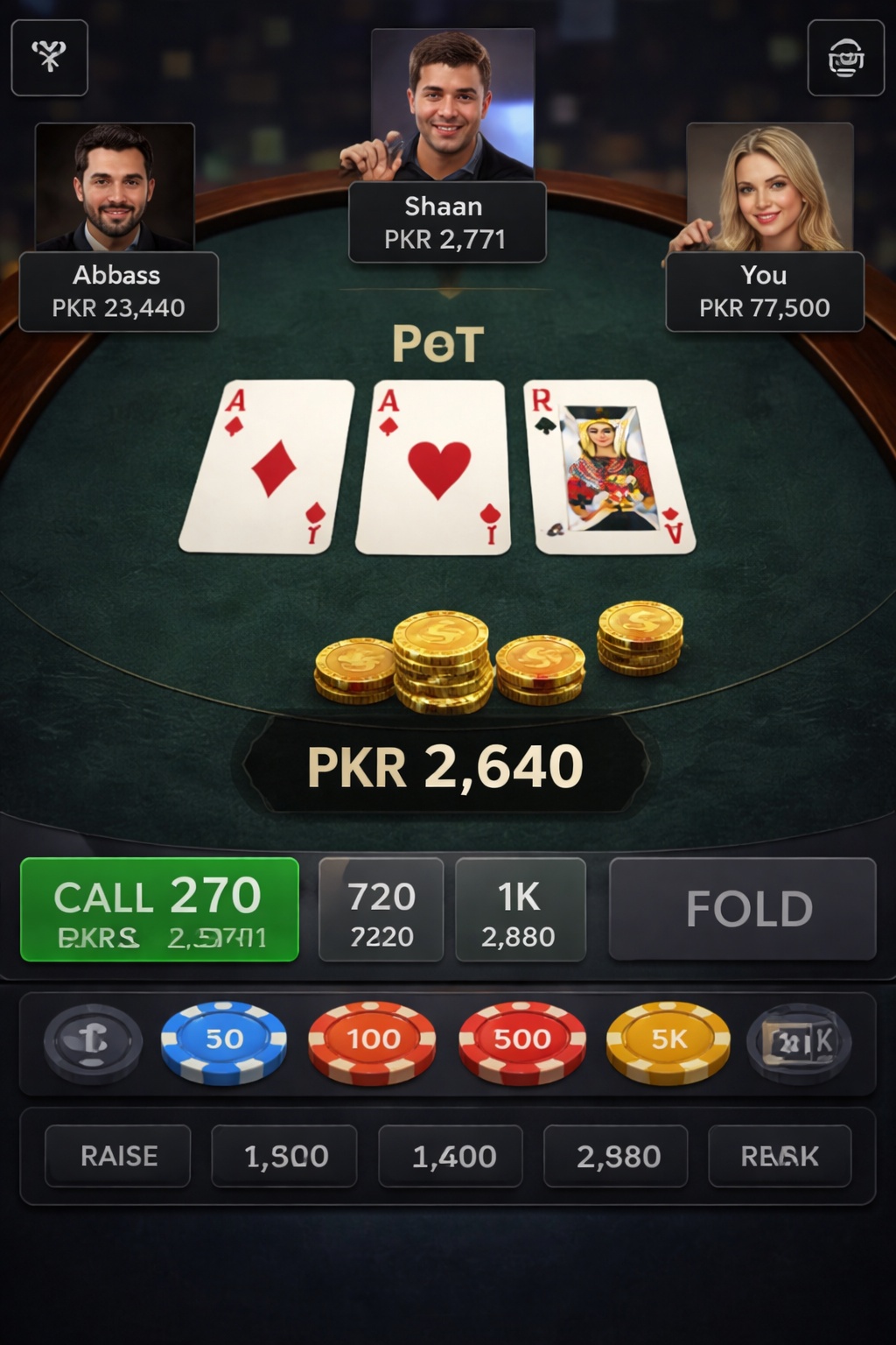 Lucky PKR 777 game